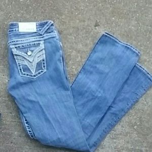 Vigoss jeans size 7/8 slim boot fit